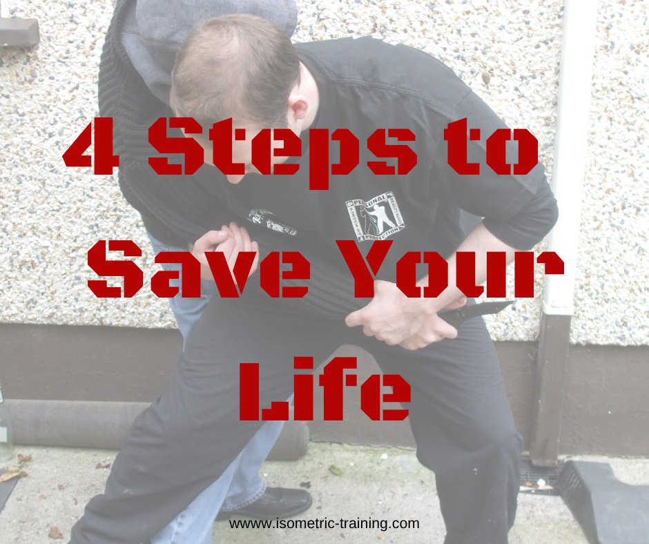 Knife Disarm - The 4 Steps to Save Your Life